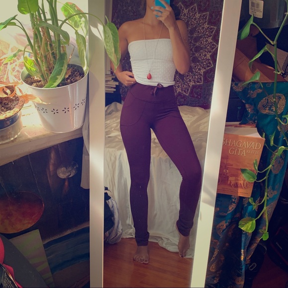 lululemon athletica Pants - Lululemon leggings Bordeaux
